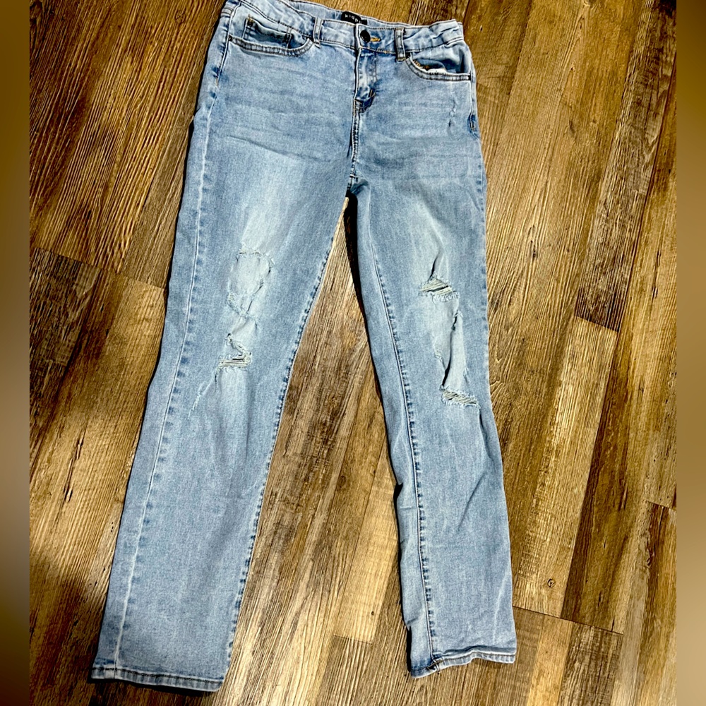 Girls light blue Kidpik jeans